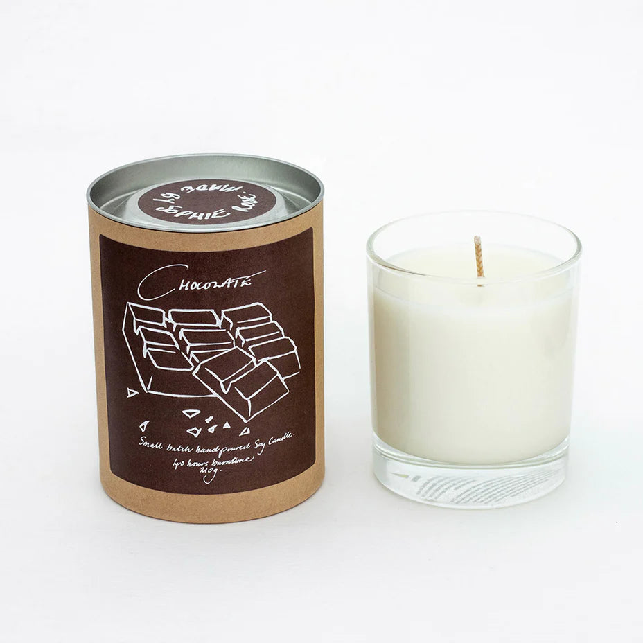 Chocolate Large Scented Soy Candle