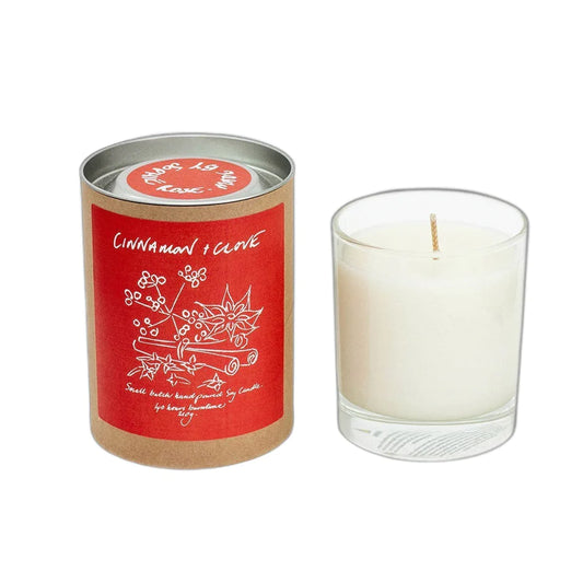Cinnamon + Clove Large Scented Soy Candle
