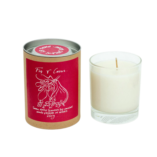 Fig + Cassis Large Scented Soy Candle